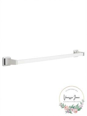 Franklin Brass Futura Chrome Towel Bar 30 In. L Die Cast Zinc